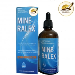MINE-RALEX Khoáng Chất Từ Biển Sâu Cô Đặc Giúp Tăng Cường Miễn Dịch Và Chuyển Hóa